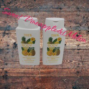 Lot of 2 Personal Care Body Wash 15oz Limited Edition Sweet Pineapple&Melon